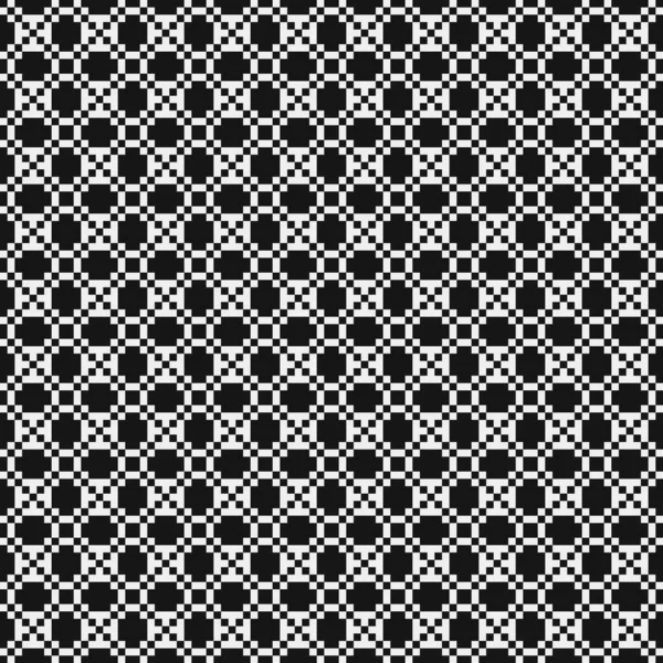 Abstraktes Cross Pattern Dots Logo Generative Computergestützte Kunstillustration — Stockvektor