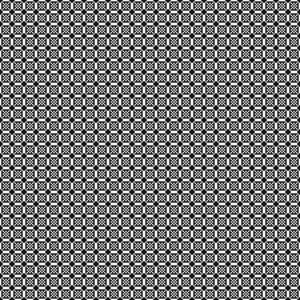 Ilustración Abstracta Del Vector Patrón Ornamental Blanco Negro — Vector de stock