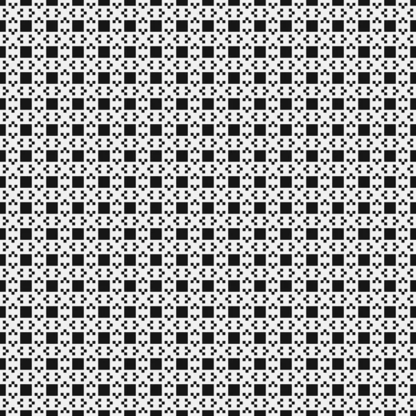 Abstract Cross Pattern Dots Logo Ilustração Arte Computacional Generativa — Vetor de Stock