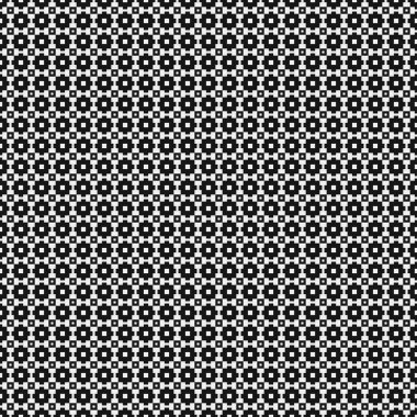 Soyut Çapraz Desenli Noktalar Logosu, üretken hesaplama sanatı çizimi   