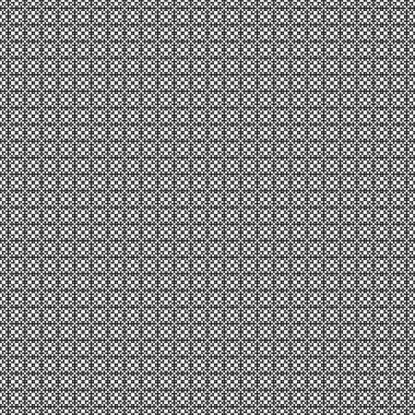 Noktasız geometrik şekilli soyut desenli sanat çizimi 