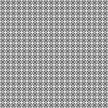 Soyut Çapraz Noktalar Şablonu, arka plan. Vektör illüstrasyonu  