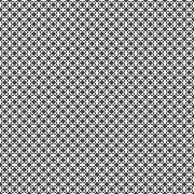 Noktalı soyut geometrik desen, üretken hesaplama sanatı çizimi 