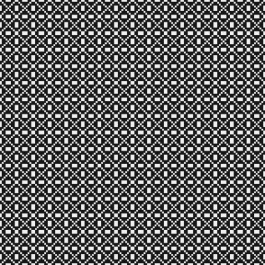 Soyut Çapraz Desenli Noktalar Logosu, üretken hesaplama sanatı çizimi