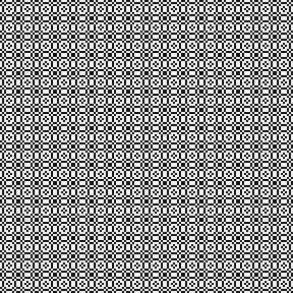 Abstract Cross Pattern Dots Logo Ilustração Arte Computacional Generativa — Vetor de Stock