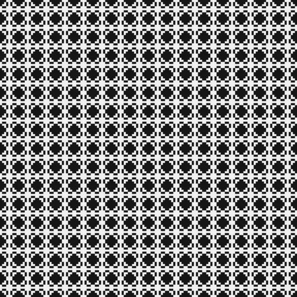 Abstract Cross Pattern Dots Logo Ilustração Arte Computacional Generativa — Vetor de Stock