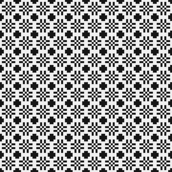 Astratto Croce Pattern Dots Logo Arte Computazionale Generativa Illustrazione — Vettoriale Stock