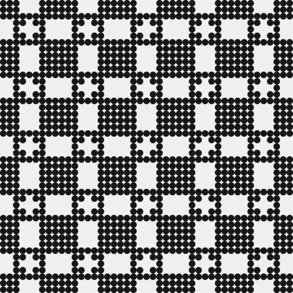 Streszczenie Cross Dots Pattern Tło Ilustracja Wektora — Wektor stockowy