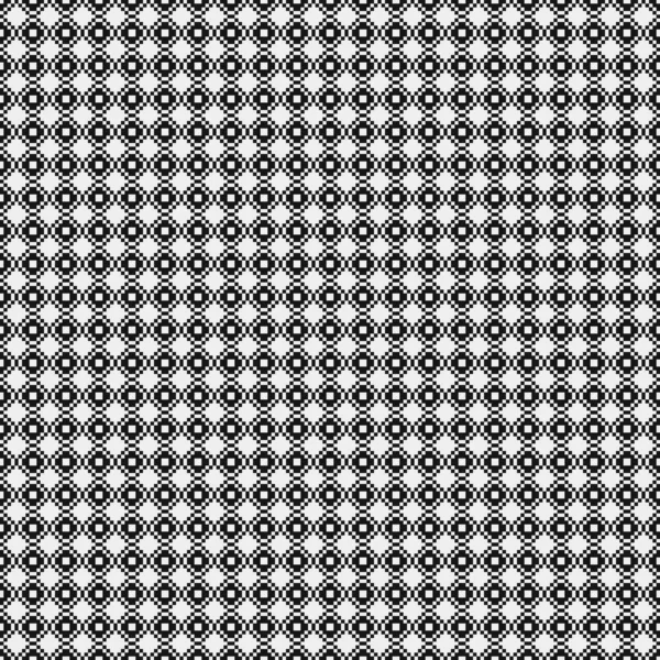 Fondo Blanco Negro Abstracto Geométrico Sin Costuras Ilustración Vectorial — Vector de stock