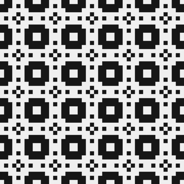 Безшовний Візерунок Чорно Білими Лініями Векторна Ілюстрація — стоковий вектор
