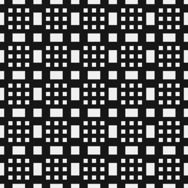 soyut geometrik siyah beyaz desen, vektör illüstrasyonu 
