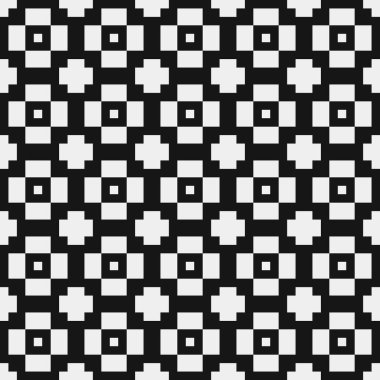 Soyut Çapraz Noktalar Şablonu, arka plan. Vektör illüstrasyonu   