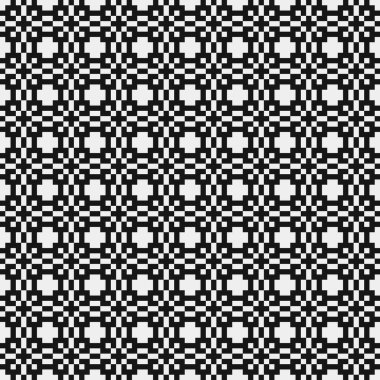 Soyut çapraz desenli logo üretken hesaplama sanatı çizimi   