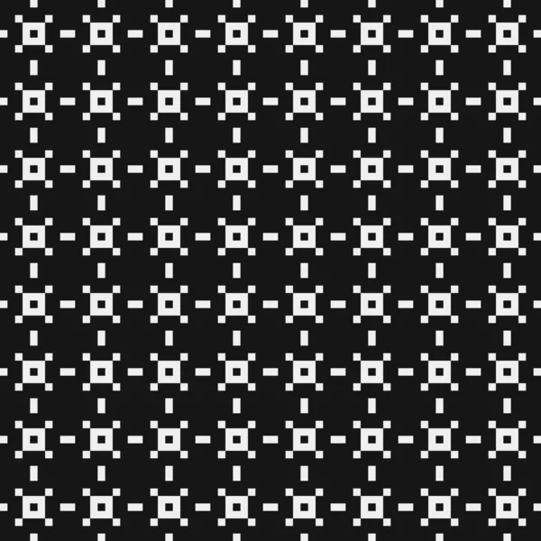 Patrón Geométrico Sin Costura Blanco Negro Fondo Abstracto Arte Vectorial — Archivo Imágenes Vectoriales