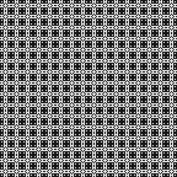 Astratto Modello Geometrico Incrociato Bianco Nero Illustrazione Vettoriale — Vettoriale Stock