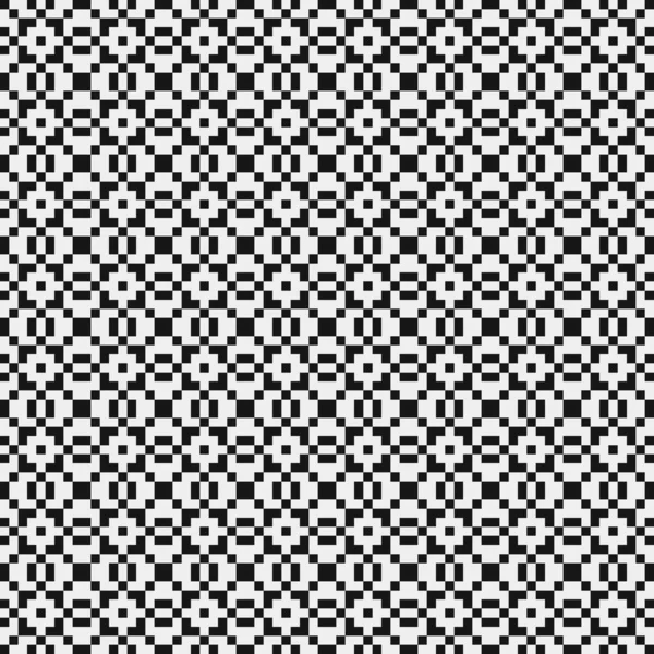 Patrón Inconsútil Vector Fondo Geométrico Abstracto Textura Blanco Negro — Vector de stock