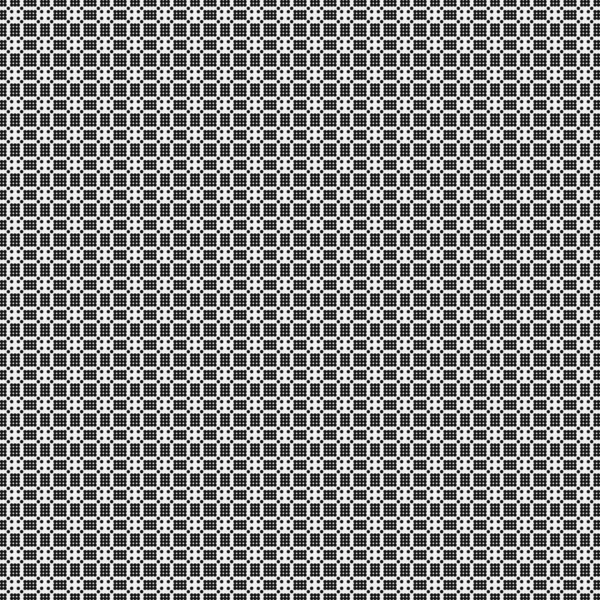 Abstract Geometric Pattern Dots Generative Computational Art Illustration — Stock Vector