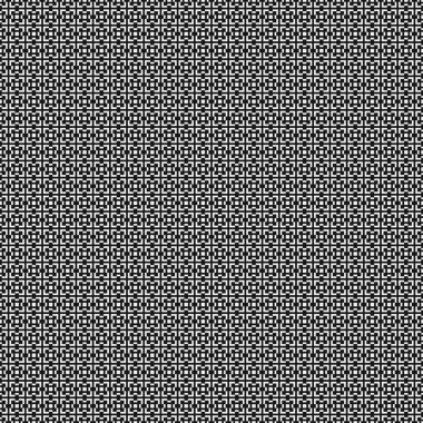 Soyut Çapraz Desenli Noktalar Logosu, üretken hesaplama sanatı çizimi   