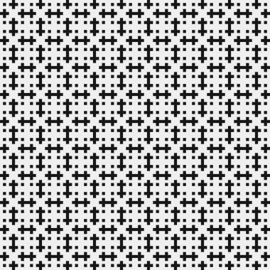 Soyut Çapraz Desenli Noktalar Logosu, üretken hesaplama sanatı çizimi   