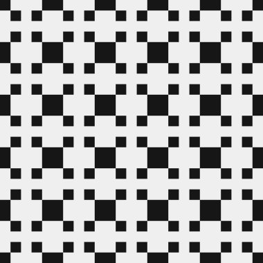 Soyut Çapraz Noktalar Şablonu, arka plan. Vektör illüstrasyonu   