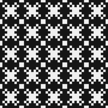 Soyut Çapraz Desenli Noktalar Logosu, üretken hesaplama sanatı çizimi