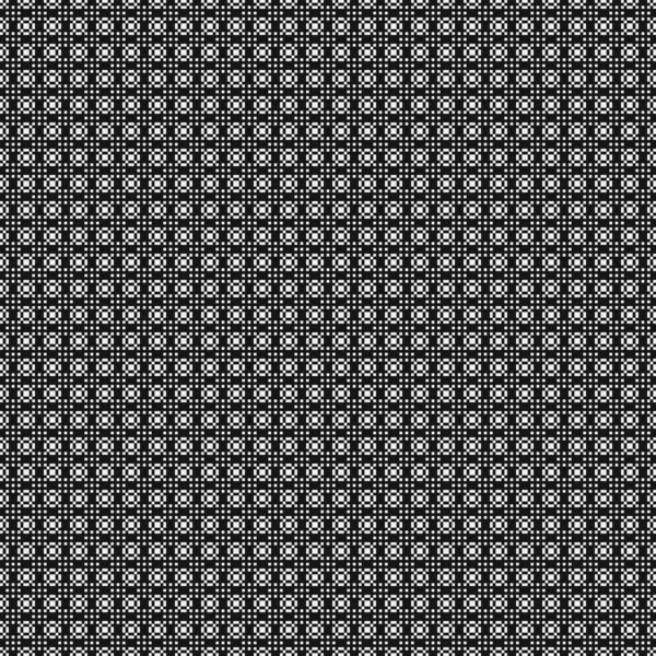 Μαύρο Και Άσπρο Γεωμετρικό Μοτίβο Χωρίς Ραφή Τελείες Εικονογράφηση Διανύσματος — Διανυσματικό Αρχείο