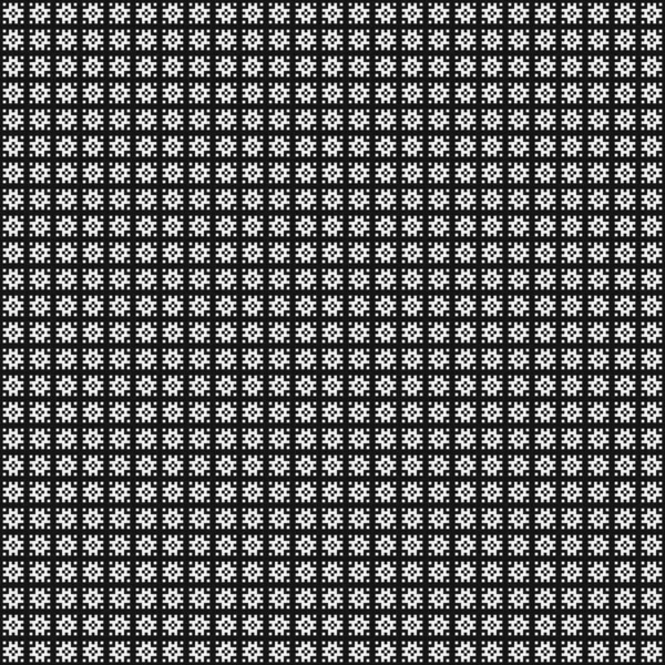 Resumo Padrão Geométrico Preto Branco Ilustração Vetorial — Vetor de Stock