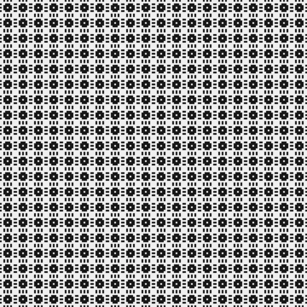 Abstrait Cross Pattern Dots Logo Illustration Générative Art Numérique — Image vectorielle