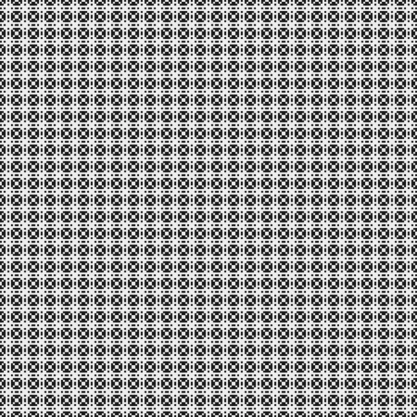 Abstraktes Cross Pattern Dots Logo Generative Computergestützte Kunstillustration — Stockvektor