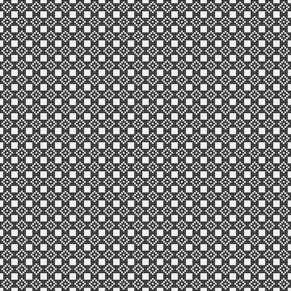 Абстрактные Черно Белые Бесшовные Формы Фона Векторная Иллюстрация — стоковый вектор