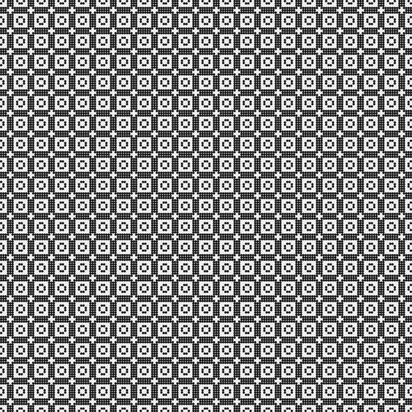 Illustration Vectorielle Abstraite Motif Ornemental Noir Blanc — Image vectorielle