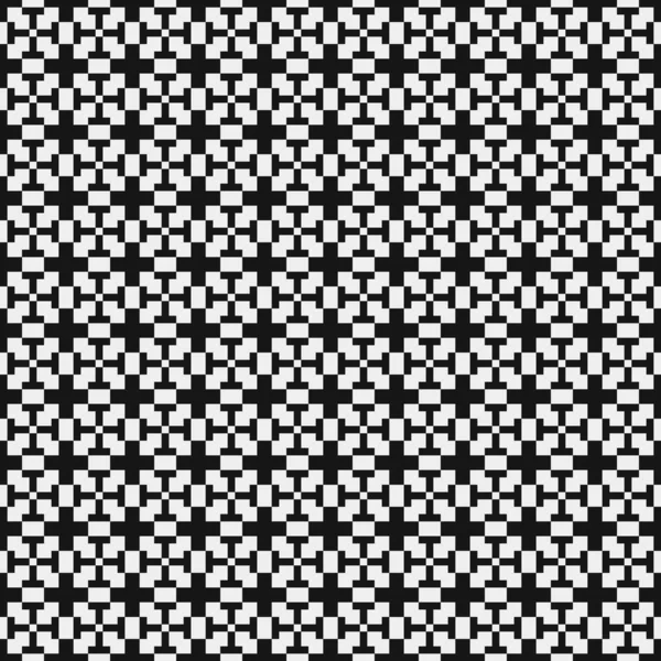 Abstrakt Cross Pattern Dots Logo Generativ Beräkningskonst Illustration — Stock vektor