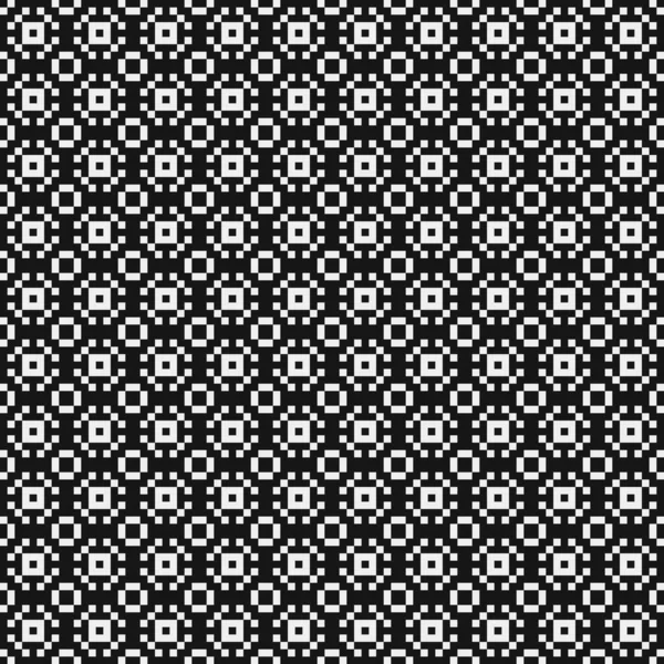 Abstrait Cross Pattern Dots Logo Illustration Générative Art Numérique — Image vectorielle