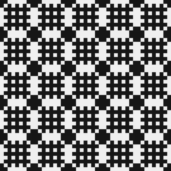 Abstrait Cross Pattern Dots Logo Illustration Générative Art Numérique — Image vectorielle