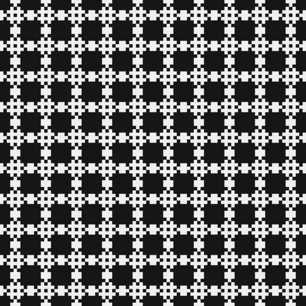 Abstraktes Cross Pattern Dots Logo Generative Computergestützte Kunstillustration — Stockvektor