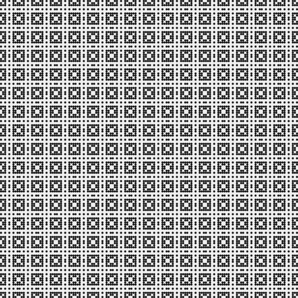Schéma Géométrique Abstrait Avec Points Illustration Générative Art Numérique — Image vectorielle
