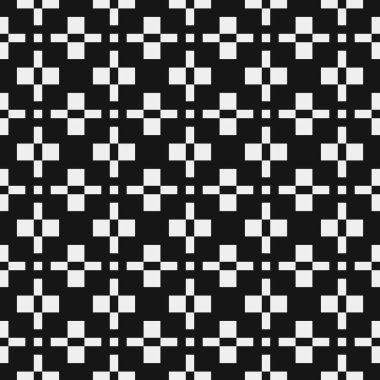 Soyut Çapraz Noktalar Şablonu, arka plan. Vektör illüstrasyonu   