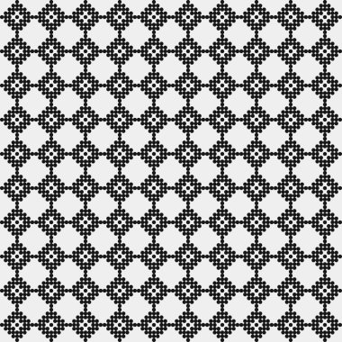 Noktalı soyut geometrik desen, üretken hesaplama sanatı çizimi 