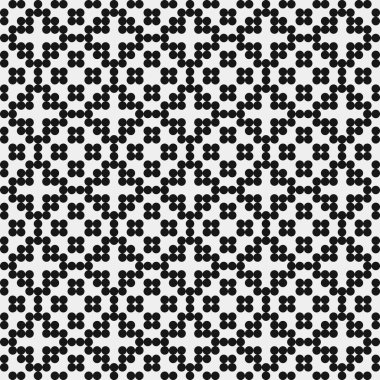 Noktalı soyut desen, üretken hesaplama sanatı çizimi 