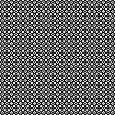 Vektör kusursuz desen. Siyah ve beyaz noktalı soyut geometrik arkaplan.
