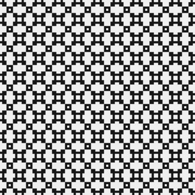 Soyut Çapraz Desenli Noktalar Logosu, üretken hesaplama sanatı çizimi   