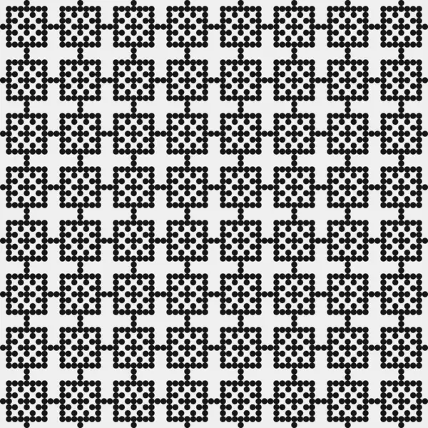 Αφηρημένη Μαύρο Λευκό Απρόσκοπτη Σχήματα Φόντο Διανυσματική Απεικόνιση — Διανυσματικό Αρχείο