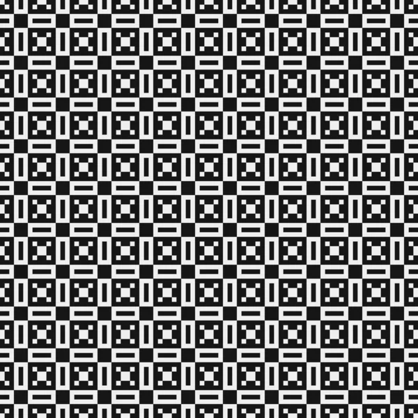 Abstract Cross Pattern Dots Logo Ilustração Arte Computacional Generativa — Vetor de Stock