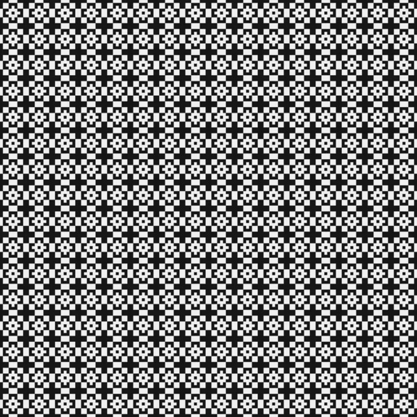 Abstraktes Cross Pattern Dots Logo Generative Computergestützte Kunstillustration — Stockvektor