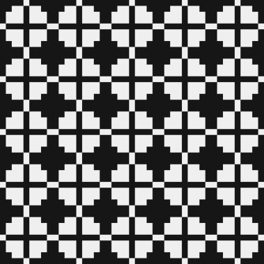 Soyut Çapraz Desenli Noktalar Logosu, üretken hesaplama sanatı çizimi   