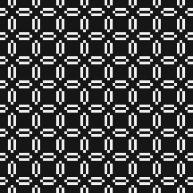 Soyut Çapraz Desenli Noktalar Logosu, üretken hesaplama sanatı çizimi   