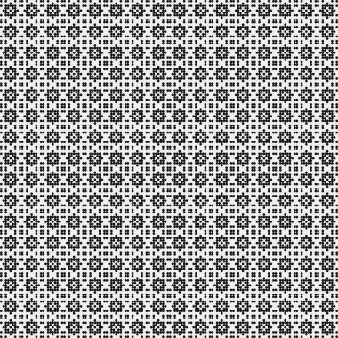 Dipsiz geometrik şekilli vektör soyut desen çizimi 