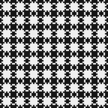 Soyut Geometrik Çapraz Desen, vektör çizimi 