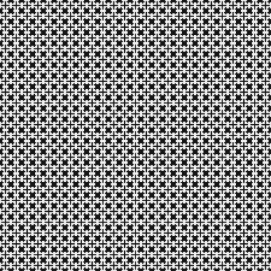 Soyut Çapraz Desenli Noktalar Logosu, üretken hesaplama sanatı çizimi   