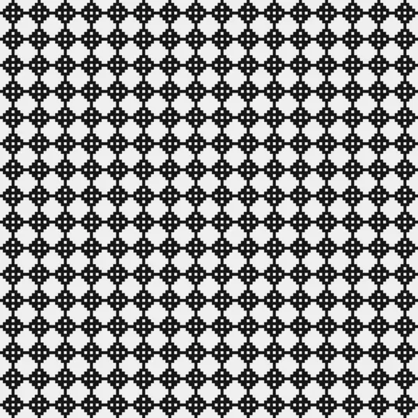 Patrón Abstracto Geométrico Blanco Negro Ilustración Vectorial — Archivo Imágenes Vectoriales